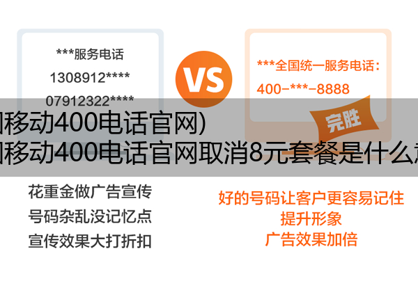 (中国移动400电话官网)(中国移动400电话官网取消8元套餐是什么意思)