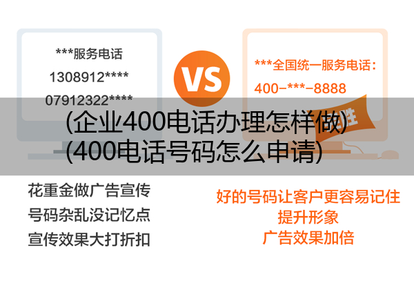 (企业400电话办理怎样做)(400电话号码怎么申请)