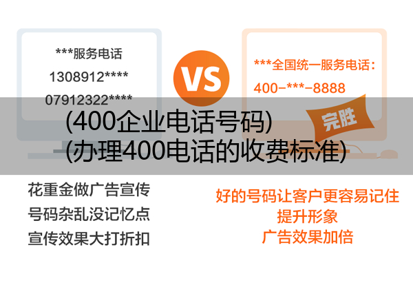 (400企业电话号码)(办理400电话的收费标准)