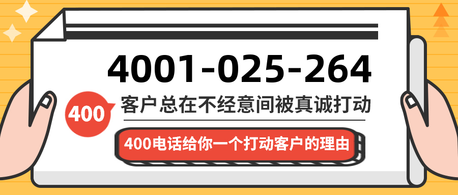 (4001025264号码怎么样)(4001025264价格费用)