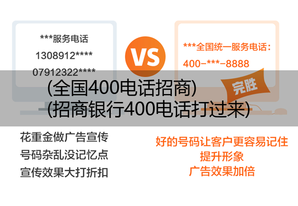 (全国400电话招商)(招商银行400电话打过来)