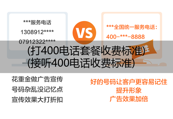 (打400电话套餐收费标准)(接听400电话收费标准)