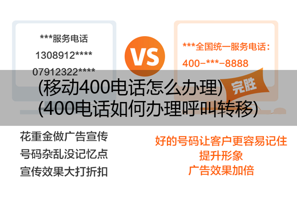 (移动400电话怎么办理)(400电话如何办理呼叫转移)