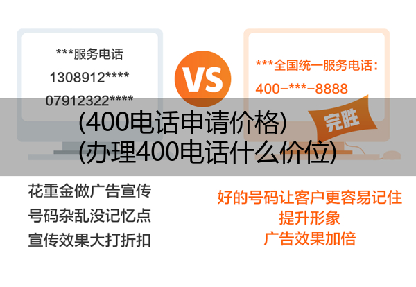 (400电话申请价格)(办理400电话什么价位)