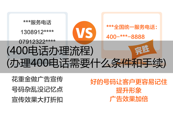 (400电话办理流程)(办理400电话需要什么条件和手续)