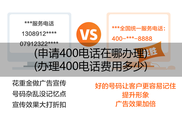 (申请400电话在哪办理)(办理400电话费用多少)