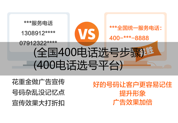 (全国400电话选号步骤)(400电话选号平台)