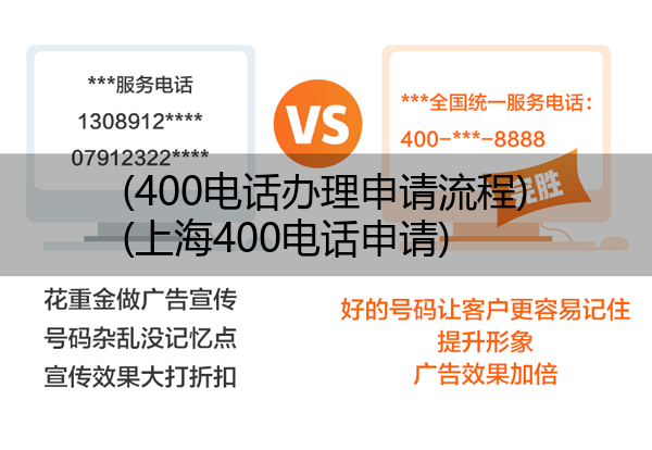 (400电话办理申请流程)(上海400电话申请)