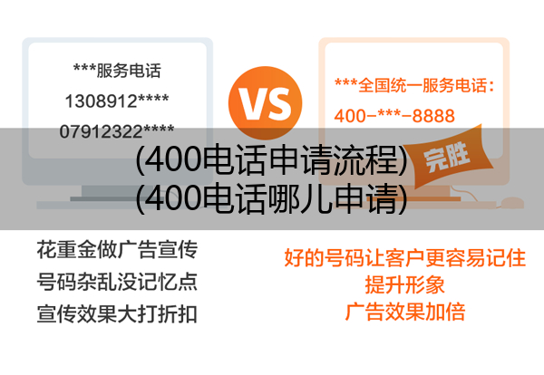 400电话申请流程,400电话哪儿申请