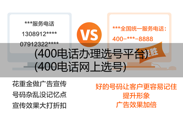 400电话办理选号平台,400电话网上选号