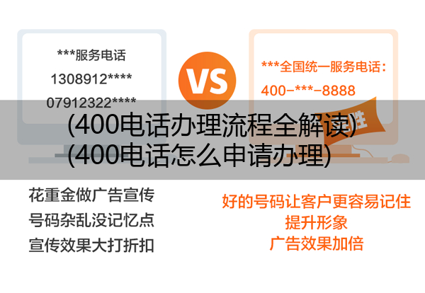 400电话办理流程全解读,400电话怎么申请办理