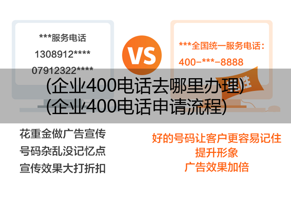 企业400电话去哪里办理,企业400电话申请流程