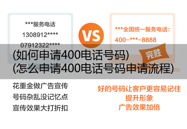 如何申请400电话号码,怎么申请400电话号码申请流程